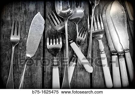Cutlery View Large Photo Image Stock Photography - Cutlery. Fotosearch