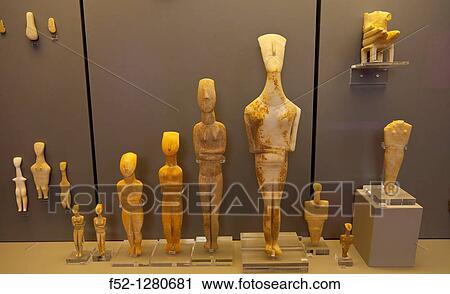 Cycladic statues, National Archaeological Museum, Athens, Greece View Large Photo Image Stock Image - Cycladic statues, National Archaeological Museum, Athens, Greece. Fotosearch