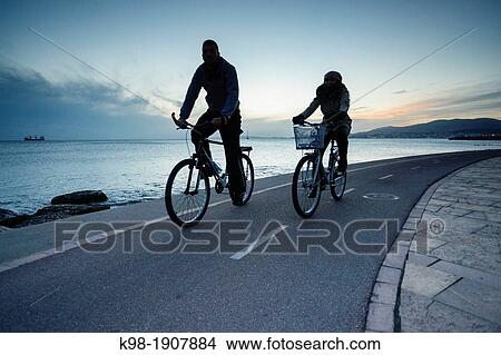 cyclists, Passeig Molinar, Palma, Mallorca, Balearic Islands, Spain, Europe View Large Photo Image Picture - cyclists, Passeig Molinar, Palma, Mallorca, Balearic Islands, Spain, Europe. Fotosearch