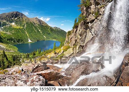 Czarnostawianska Stream, Tatra National Park, Poland, Europe View Large Photo Image Stock Photo - Czarnostawianska Stream, Tatra National Park, Poland, Europe. Fotosearch