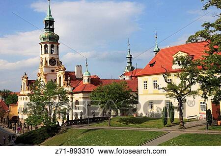 Czech Republic, Prague, Loreta Sanctuary View Large Photo Image Stock Image - Czech Republic, Prague, Loreta Sanctuary. Fotosearch