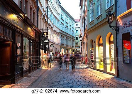 Czech Republic. Prague. The Old Town. View Large Photo Image Picture - Czech Republic. Prague. The Old Town.. Fotosearch
