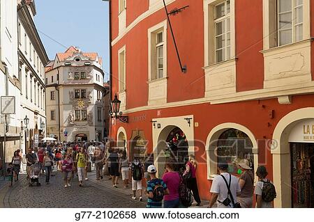 Czech Republic. Prague. The Old Town. View Large Photo Image Stock Photo - Czech Republic. Prague. The Old Town.. Fotosearch