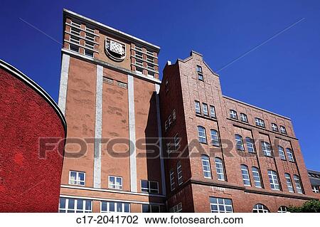 D-Bochum, Ruhr area, Westphalia, North Rhine-Westphalia, NRW, Schlegel Tower, architect Heinrich Schmiedeknecht, malt silo, brick building, Schlegel Scharpenseel brewery AG, former Schlegel brewery, former Scharpenseel brewery. View Large Photo Image Stock Image - D-Bochum, Ruhr area, Westphalia, North Rhine-Westphalia, NRW, Schlegel Tower, architect Heinrich Schmiedeknecht, malt silo, brick building, Schlegel Scharpenseel brewery AG, former Schlegel brewery, former Scharpenseel brewery.. Fotosearch