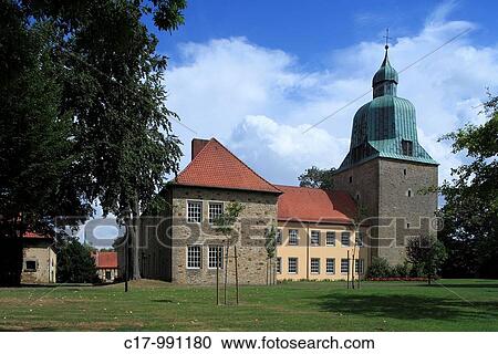 D-Fuerstenau, Samtgemeinde Fuerstenau, Fuerstenau Muehlenbach, Osnabrueck Country, Ankumer Hoehe, Lingen Mountains, nature reserve North Teutoburgian Forest Wiehengebirge, Lower Saxony, prince episcopal castle, municipal administration, registry office View Large Photo Image Stock Image - D-Fuerstenau, Samtgemeinde Fuerstenau, Fuerstenau Muehlenbach, Osnabrueck Country, Ankumer Hoehe, Lingen Mountains, nature reserve North Teutoburgian Forest Wiehengebirge, Lower Saxony, prince episcopal castle, municipal administration, registry office. Fotosearch