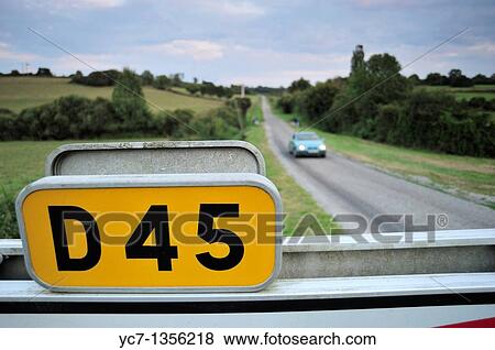 D45 road, france View Large Photo Image Stock Photo - D45 road, france. Fotosearch