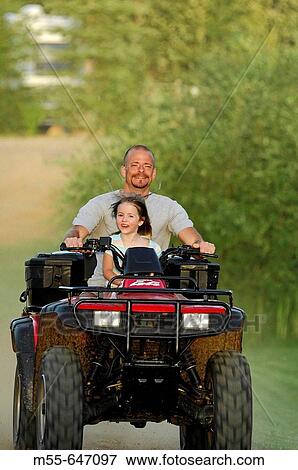 Stock Photo - Dad and daughter. Fotosearch