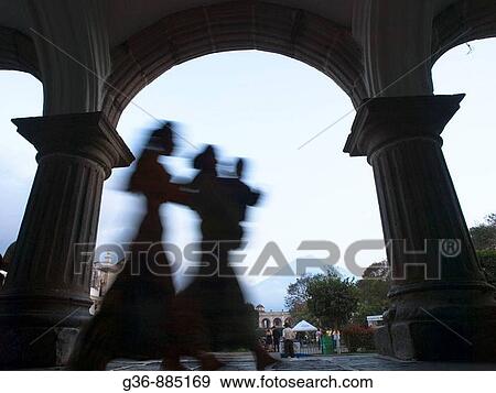 Stock Photo - Daily life, Antigua, Sacatepequez, Guatemala. Fotosearch