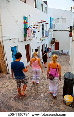 Dalt Vila. Ibiza city. Ibiza. Balearic Islands. Spain. View Large Photo Image Picture - Dalt Vila. Ibiza city. Ibiza. Balearic Islands. Spain.. Fotosearch
