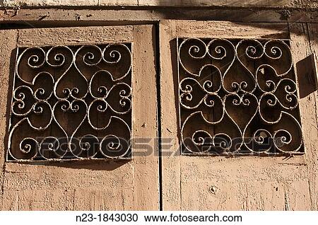Stock Image - Damaged building, Valencia, Spain. Fotosearch