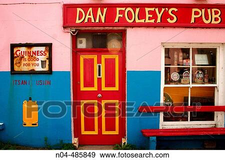 Dan Foley's pub. County Kerry, Ireland View Large Photo Image Stock Photo - Dan Foley's pub. County Kerry, Ireland. Fotosearch