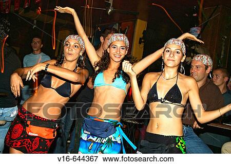 Dancing Girls at discotheque, Limassol, Cyprus View Large Photo Image Stock Photo - Dancing Girls at discotheque, Limassol, Cyprus. Fotosearch