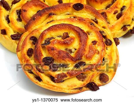 DANISH PASTRY WITH RAISINS AGAINST WHITE BACKGROUND View Large Photo Image Stock Photography - DANISH PASTRY WITH RAISINS AGAINST WHITE BACKGROUND. Fotosearch