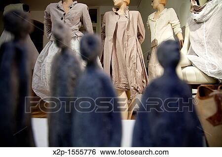 Stock Photograph - Danuta Niestroj fashion and art shop in Maxvorstadt, Munich, Germany,. Fotosearch