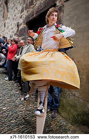 ? Danza de los Zancos? folk dance, Anguiano, La Rioja, Spain View Large Photo Image Stock Image - ? Danza de los Zancos? folk dance, Anguiano, La Rioja, Spain. Fotosearch
