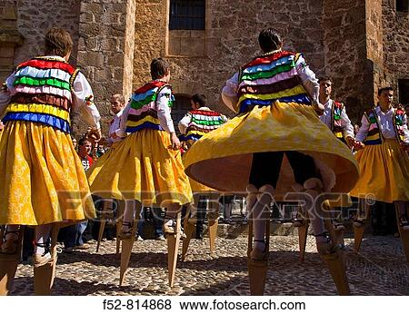 ? Danza de los Zancos? folk dance, Anguiano. La Rioja, Spain View Large Photo Image Stock Photo - ? Danza de los Zancos? folk dance, Anguiano. La Rioja, Spain. Fotosearch