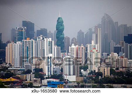 Dark storm clouds over the skyline of Panama City, Panama, Central America View Large Photo Image Stock Image - Dark storm clouds over the skyline of Panama City, Panama, Central America. Fotosearch