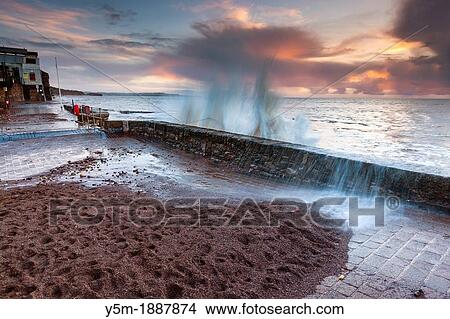 Dawlish seafront, Devon, England, United Kingdom, Europe View Large Photo Image Picture - Dawlish seafront, Devon, England, United Kingdom, Europe. Fotosearch