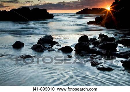Dawn light on Sumner beach seascape, Christchurch, Canterbury, New Zealand View Large Photo Image Stock Image - Dawn light on Sumner beach seascape, Christchurch, Canterbury, New Zealand. Fotosearch