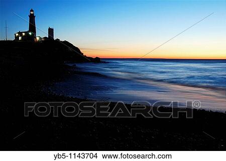 Dawn, Montauk Point, Long Island, New York View Large Photo Image Picture - Dawn, Montauk Point, Long Island, New York. Fotosearch