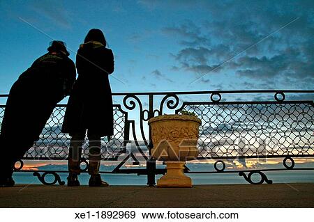 Stock Photo - dawn, Sant Sebastia lighthouse, Llafranc, Costa Brava, Catalonia, Spain. Fotosearch