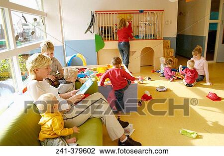 Stock Image - Day care center. Fotosearch