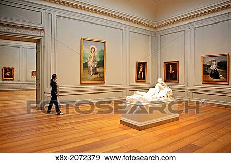 Stock Photo - De Goya paintings at National Gallery of Art, Washington D. C., USA.. Fotosearch