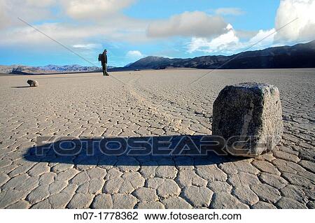 Death Valley, Moving Rocks, California, USA. View Large Photo Image Stock Image - Death Valley, Moving Rocks, California, USA.. Fotosearch