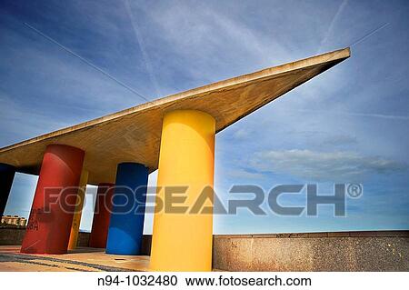 Decorative architectural element Malvarrosa beach of Valencia. Comunidad Valenciana. Spain. View Large Photo Image Stock Image - Decorative architectural element Malvarrosa beach of Valencia. Comunidad Valenciana. Spain.. Fotosearch