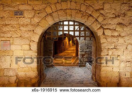 Defensive walls of the medieval town Montblanc, Tarragona, Spain View Large Photo Image Stock Photography - Defensive walls of the medieval town Montblanc, Tarragona, Spain. Fotosearch