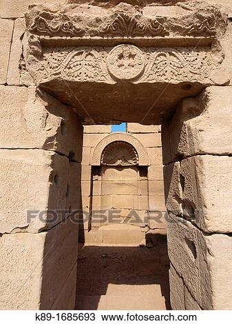 Dendera temple dedicated to Hathor goddess. Upper Egypt. View Large Photo Image Stock Image - Dendera temple dedicated to Hathor goddess. Upper Egypt.. Fotosearch