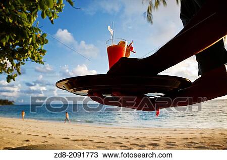 Stock Image - denis island. seychelles.. Fotosearch