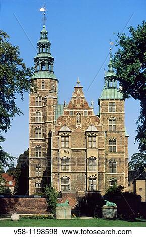 Denmark, Copenhagen, Rosenborg castle View Large Photo Image Stock Photo - Denmark, Copenhagen, Rosenborg castle. Fotosearch