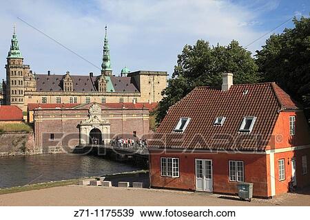 Denmark, Zealand, Helsingor, Kronborg Castle, View Large Photo Image Stock Photo - Denmark, Zealand, Helsingor, Kronborg Castle,. Fotosearch
