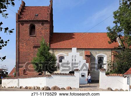 Denmark, Zealand, Roskilde, Sankt Jorgensbjerg Church, View Large Photo Image Stock Photo - Denmark, Zealand, Roskilde, Sankt Jorgensbjerg Church,. Fotosearch