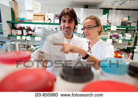 Stock Image - Department of Cell Death and Proliferation, IIBB - Institute for Biomedical Research of Barcelona, CSIC - Consejo Superior de Investigacion Cientifica (Spanish National Research Council), Barcelona, Catalonia, Spain. Fotosearch