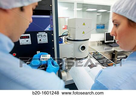 Depositing a film of gold and chromium in a silicon wafer by sputtering View Large Photo Image Stock Photo - Depositing a film of gold and chromium in a silicon wafer by sputtering. Fotosearch