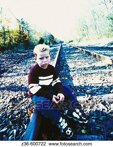 Depressed child View Large Photo Image Stock Image - Depressed child. Fotosearch