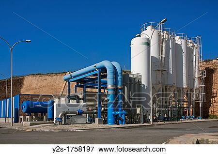 Desalination plant, Carboneras, Almeria-province, Spain View Large Photo Image Stock Photo - Desalination plant, Carboneras, Almeria-province, Spain. Fotosearch