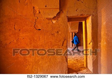 Stock Photo - Desert Castle of Al-Kharaneh, Jordan, Middle East.. Fotosearch