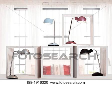 desk lamps View Large Photo Image Stock Image - desk lamps. Fotosearch