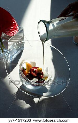 Dessert with berries and coconut View Large Photo Image Stock Image - Dessert with berries and coconut. Fotosearch