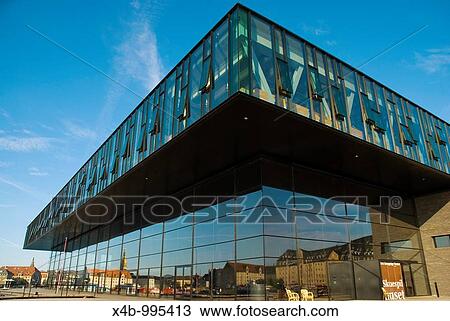 Stock Image - Det Konglige Teater the Royal theatre exterior in Copenhagen Denmark Europe. Fotosearch