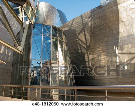 DETAIL GUGGENHEIM ART MUSEUM BILBAO BASQUE COUNTRY SPAIN View Large Photo Image Stock Image - DETAIL GUGGENHEIM ART MUSEUM BILBAO BASQUE COUNTRY SPAIN. Fotosearch