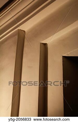 Stock Image - detail in crypt inside church in rome italy.. Fotosearch