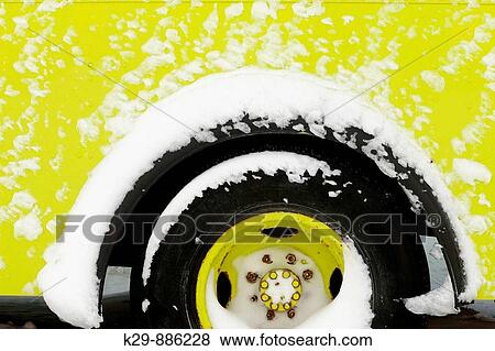 Detail of emergency vehicle crusted with windblown snow View Large Photo Image Stock Photo - Detail of emergency vehicle crusted with windblown snow. Fotosearch
