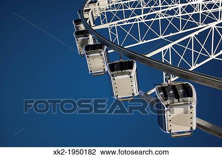 Detail of Ferris wheel viewed from below, Liverpool, UK View Large Photo Image Stock Image - Detail of Ferris wheel viewed from below, Liverpool, UK. Fotosearch