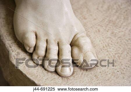 Detail of foot from sculpture, Vatican museum, Rome, Italy View Large Photo Image Stock Photography - Detail of foot from sculpture, Vatican museum, Rome, Italy. Fotosearch