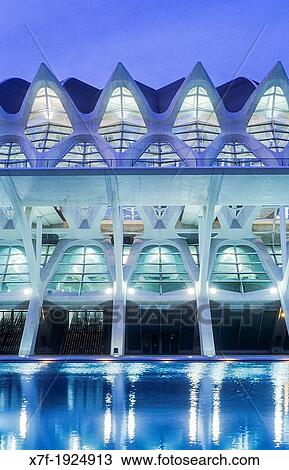 Detail of Pr? ncipe Felipe Sciences Museum, City of Arts and Sciences, by S Calatrava Valencia Spain View Large Photo Image Stock Image - Detail of Pr? ncipe Felipe Sciences Museum, City of Arts and Sciences, by S Calatrava Valencia Spain. Fotosearch