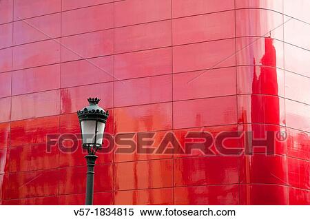Detail of the facade of Centro de Arte Reina Sofia National Museum. Madrid, Spain. View Large Photo Image Stock Photography - Detail of the facade of Centro de Arte Reina Sofia National Museum. Madrid, Spain.. Fotosearch